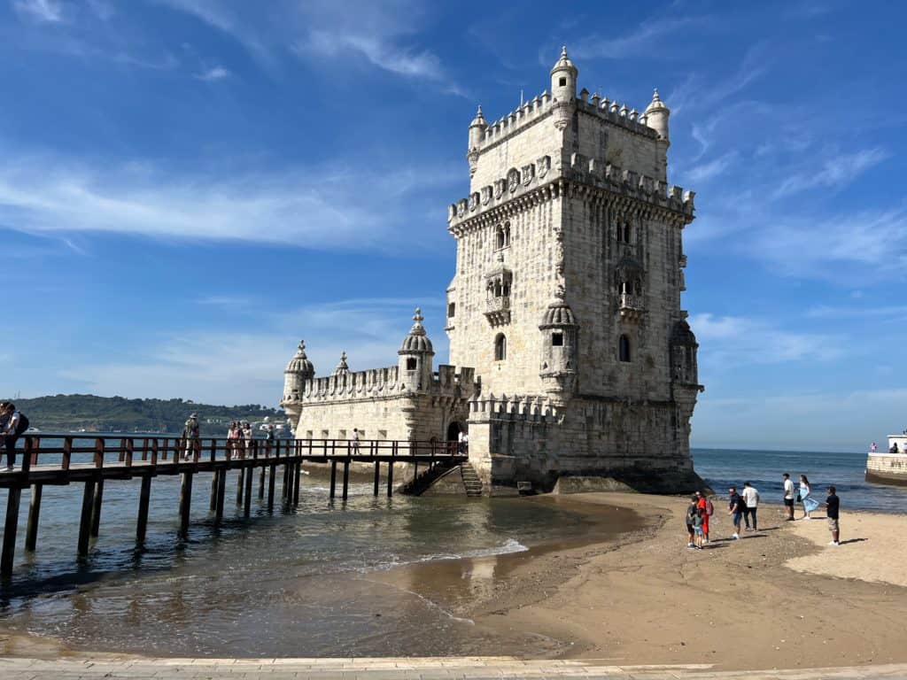 Belem Tower - Lisbon Portugul from a Cruise Ship