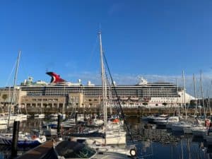 Port of Vigo Spain on a Cruise Ship