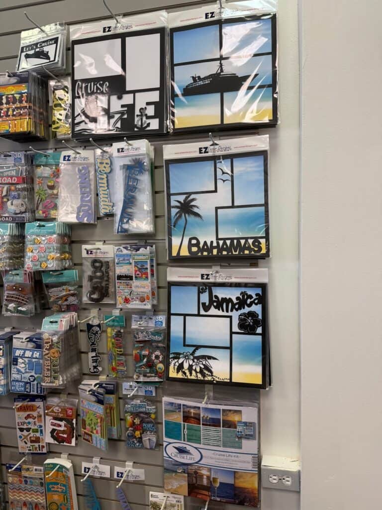 Addition designs and embellishments available at the Scrapbook Superstore
