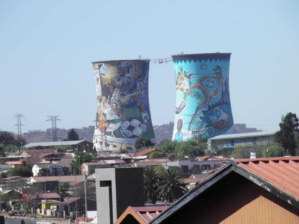 Smokestacks with Bungy Jump Soweto