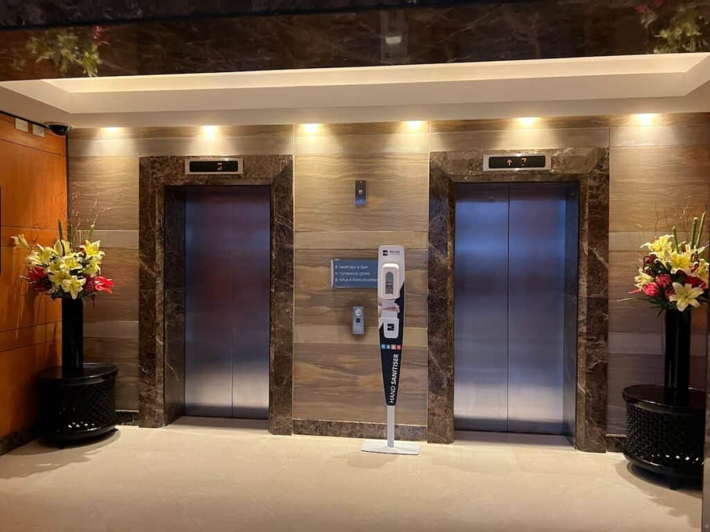 Elevators at Intercontinenal Johannesburg Airport
