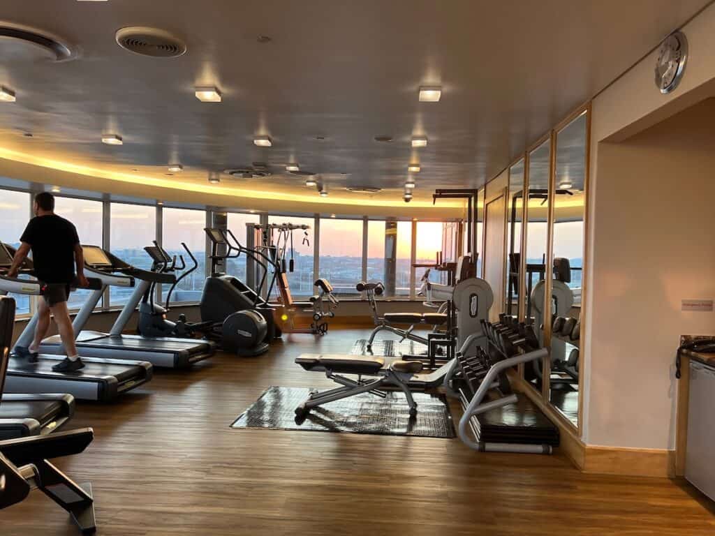 Gym at the InterContinental Johannsburg
