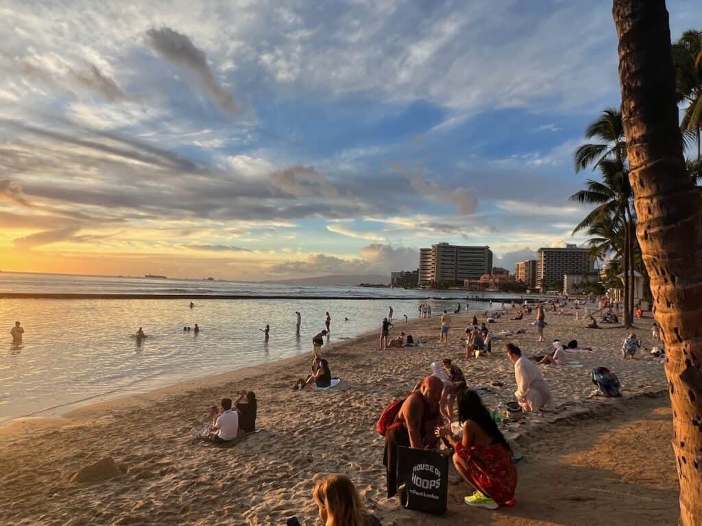 Best places with a view - View of Waikiki Beach