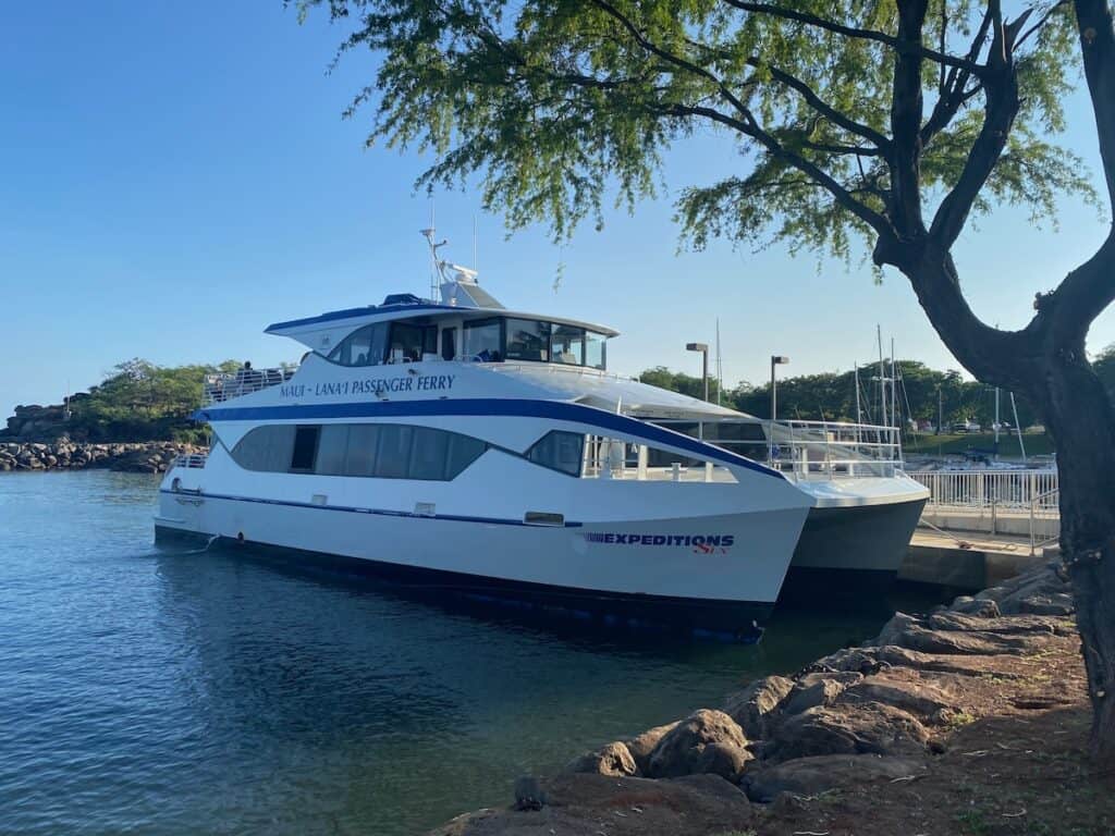 Ferry from Maui to Lanai