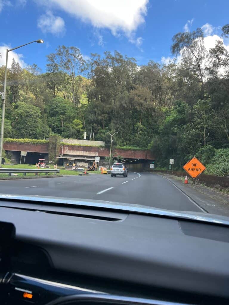 Driving around Oahu, lots of sights to see