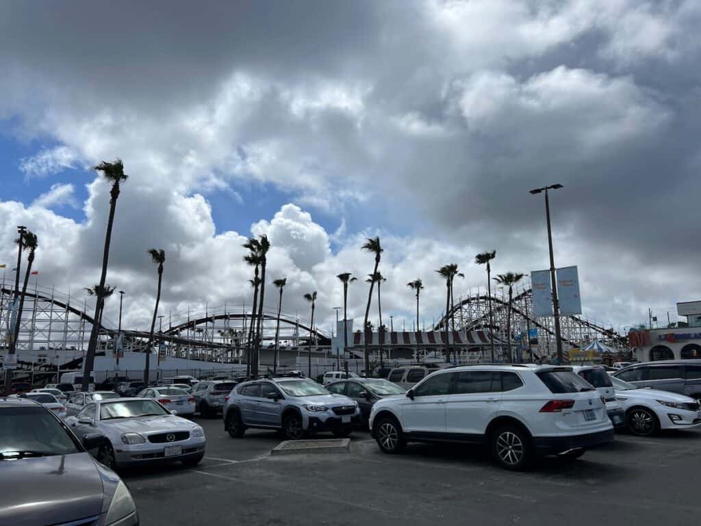 Rollarcoaster at Mission Beach