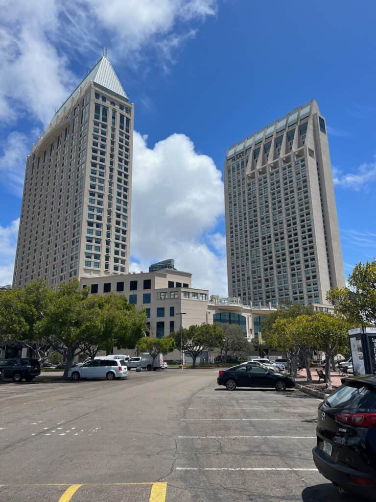 Manchester Grand Hyatt San Diego located next to Seaport Village