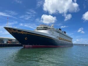 Disney Cruise Ship at San Diego Cruise Port