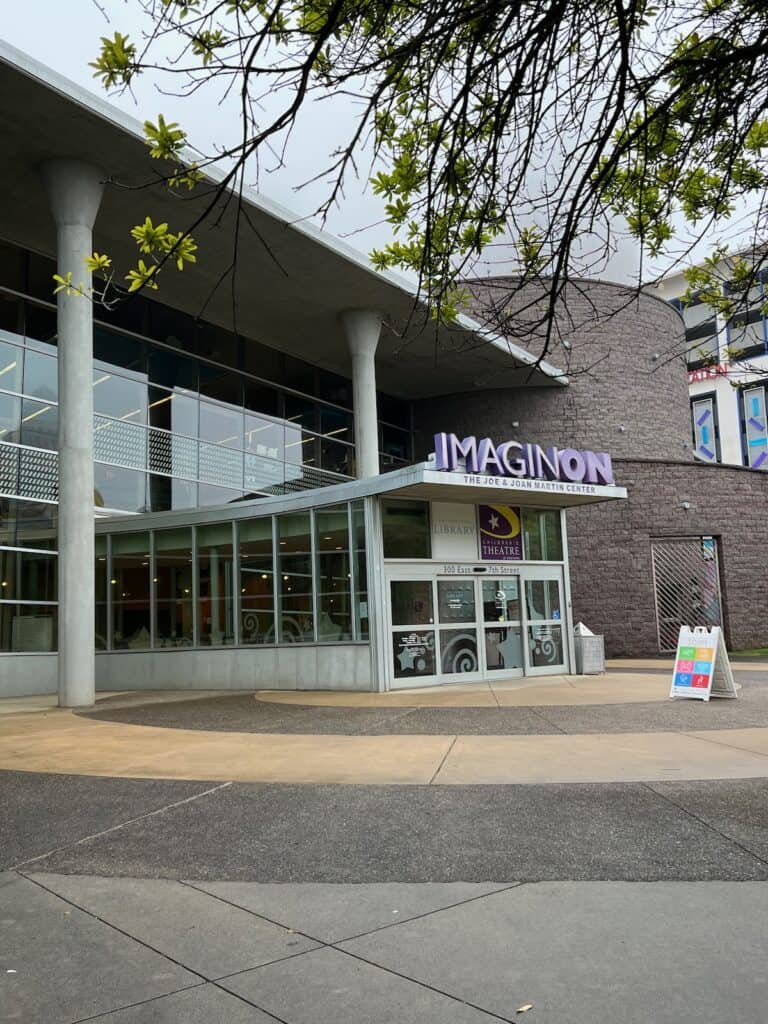 Imaginon Childrens library and museum in Charlotte, NC