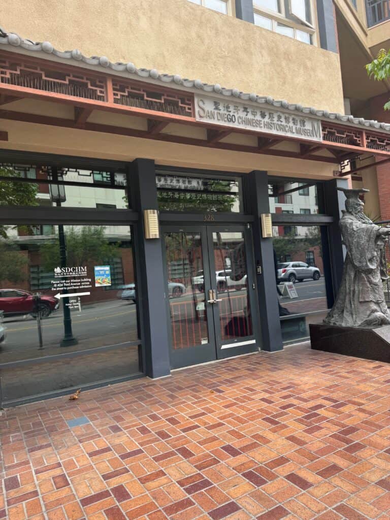 Chinese Historial Museum in San Diego China Town