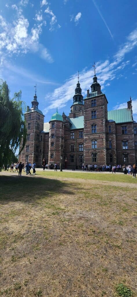 Fredriksborg Castle in Copenhagen Denmark