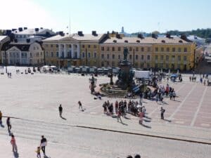 Presidential Palace in Helsinki Finland