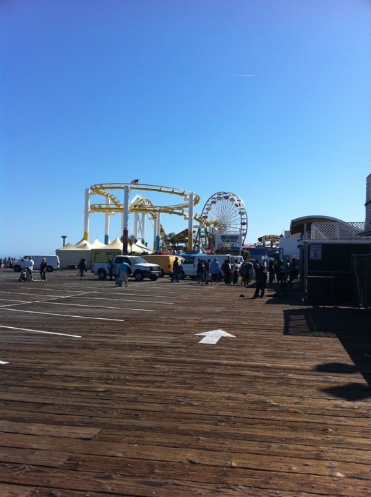 Amusement Rides on Santa Monica Pier