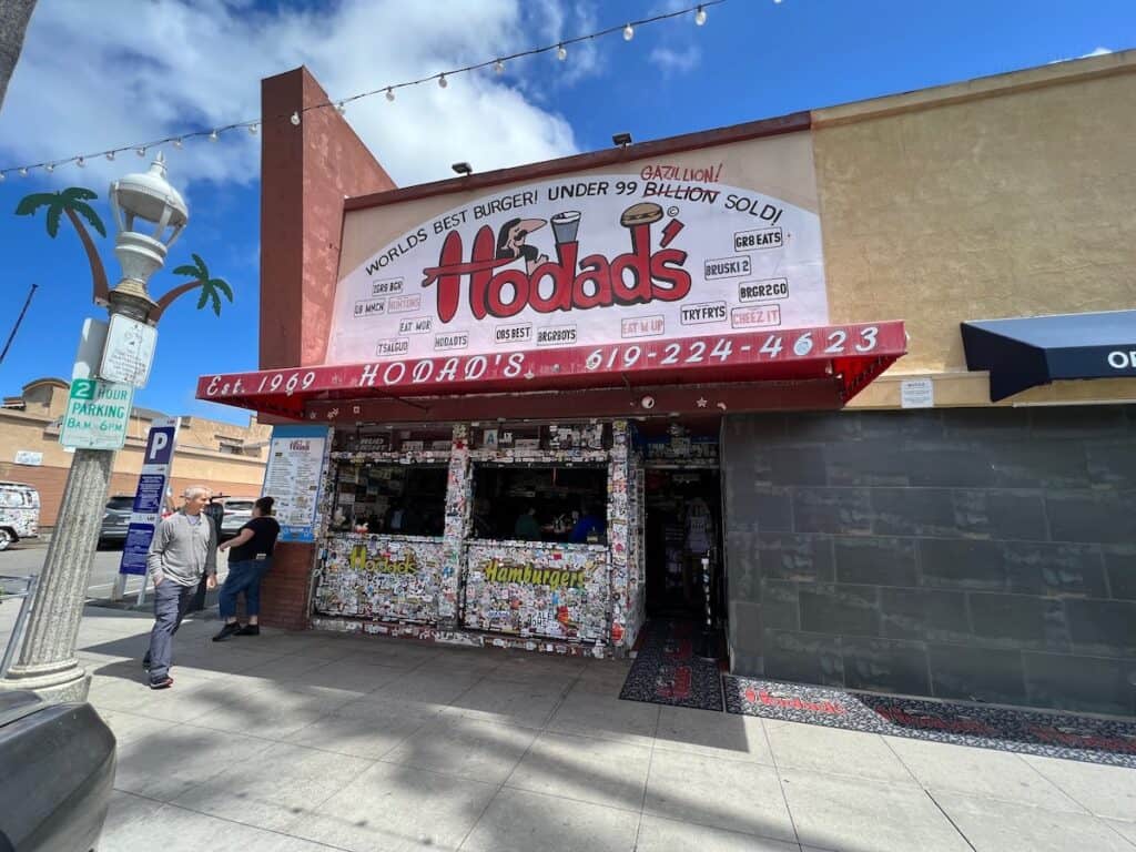 Hodad's burgers and milkshakes hit the spot after drive from LA to San Diego