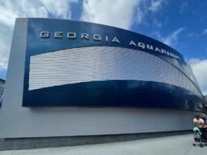 Georgia Aquarium located in Downtown Atlanta