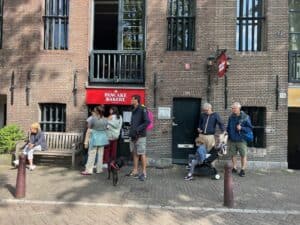 The front of the Pancake Bakery in Amsterdam