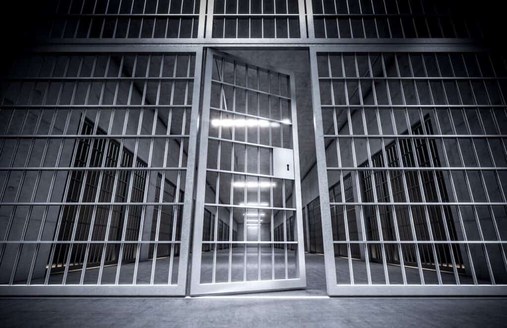 Jail doors