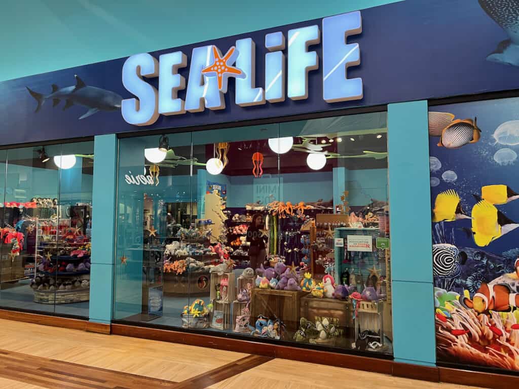 Sealife Aquarium at Concord Mills near Charlotte, NC