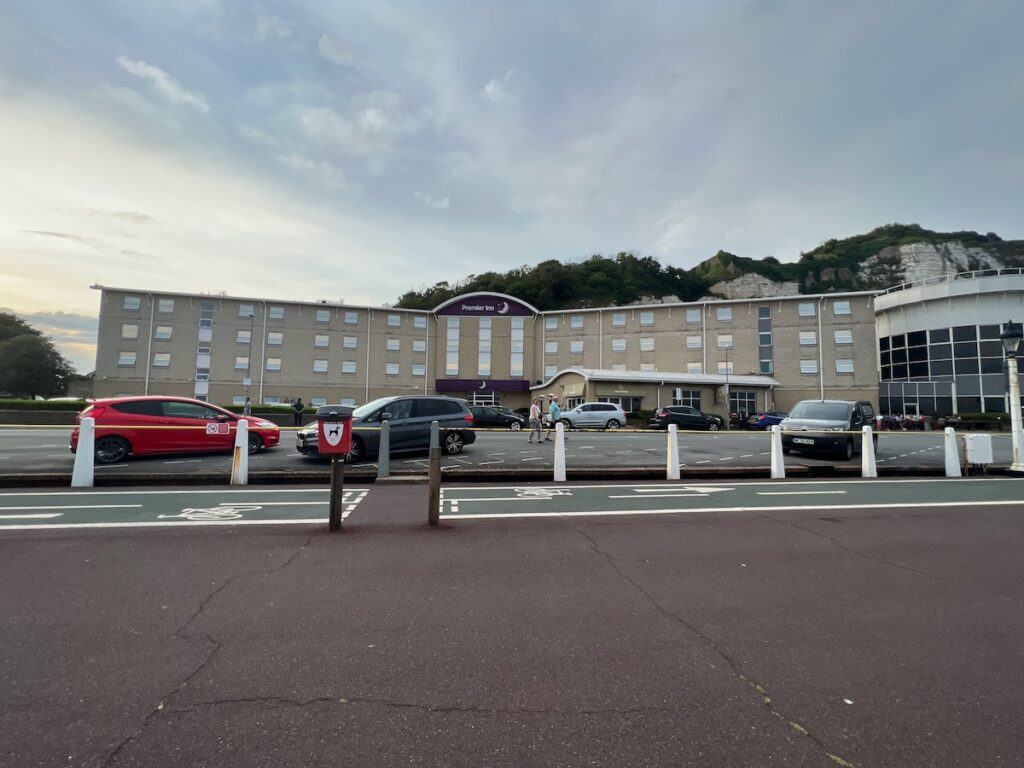 Premier Inn Central in Dover near the Cruise Terminal