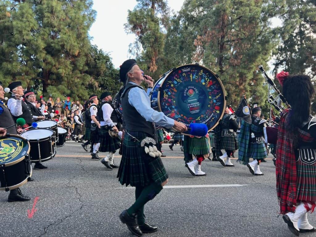 Marching Band at the Rose Parade
