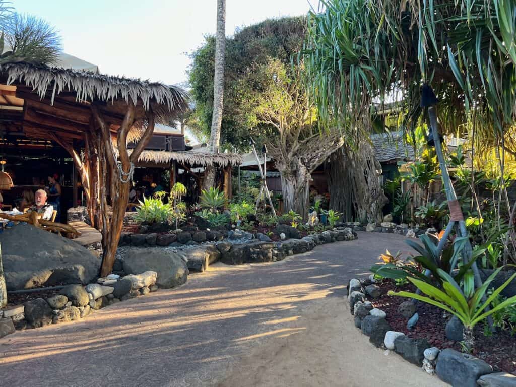 Entrance to Mama's Fish House