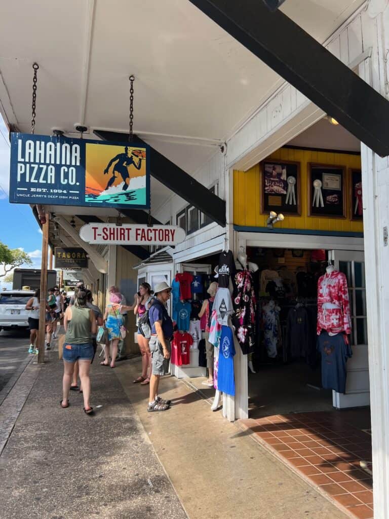 Lahaina Pizza in Lahaina Maui