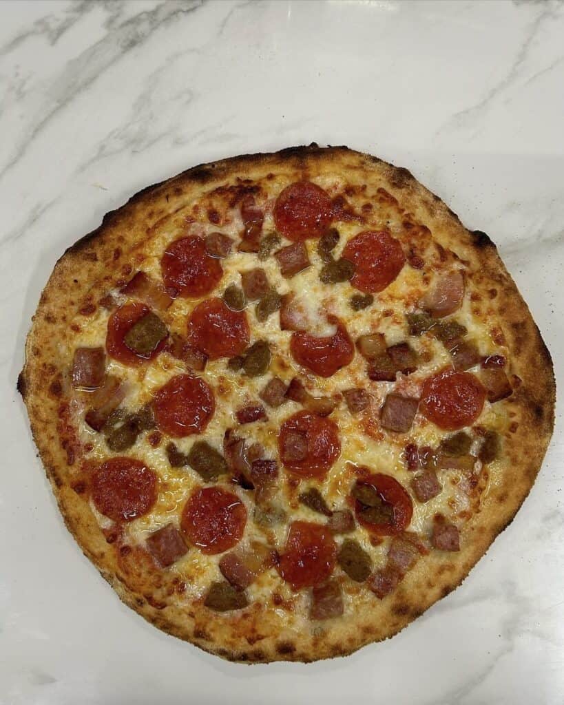 Pizza from Da Grateful Pizza Truck near the airport on Maui