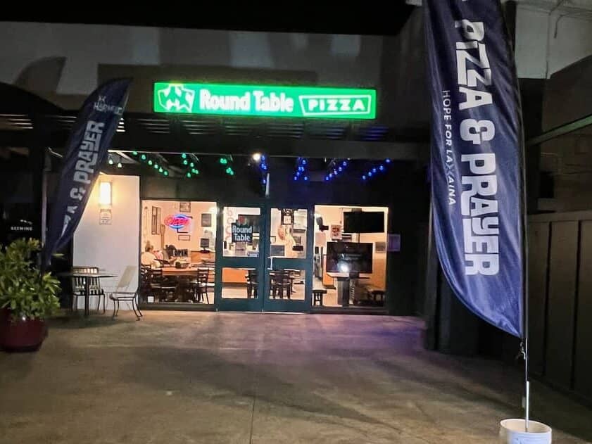 Round Table Pizza located in Kaanapali Lahaina Maui