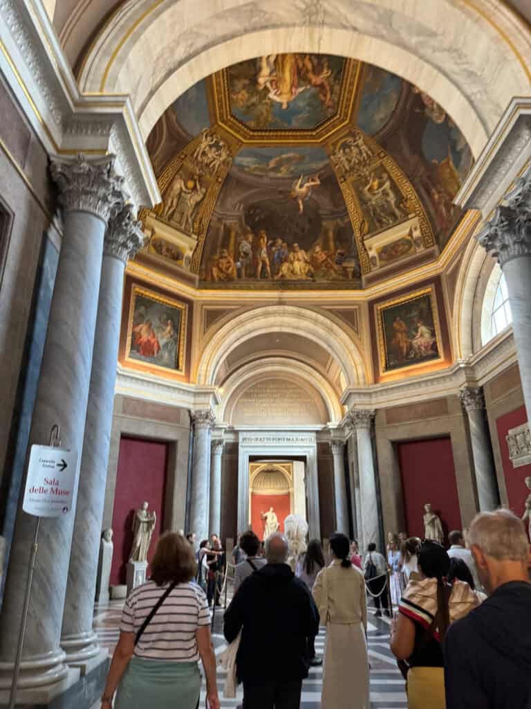 Vatican Museum near Rome in Vatican City