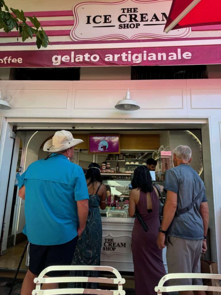 Gelato shop in Plaka