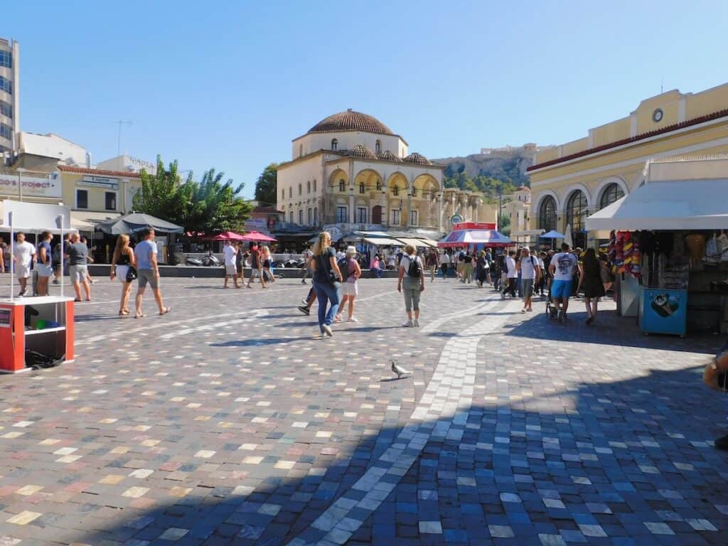 Town Square in Plaka old town