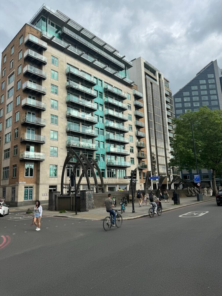 Hyatt Regency London Albert Embankment Hotel from the street out front