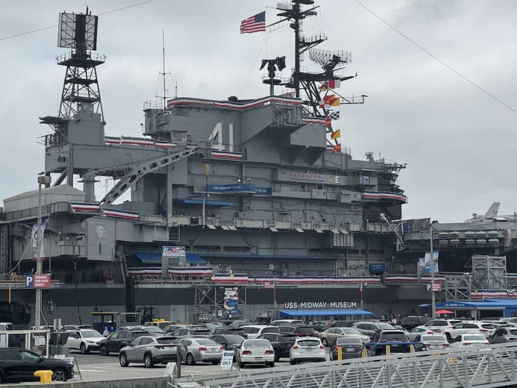 USS Midway Museum in San Diego Bay