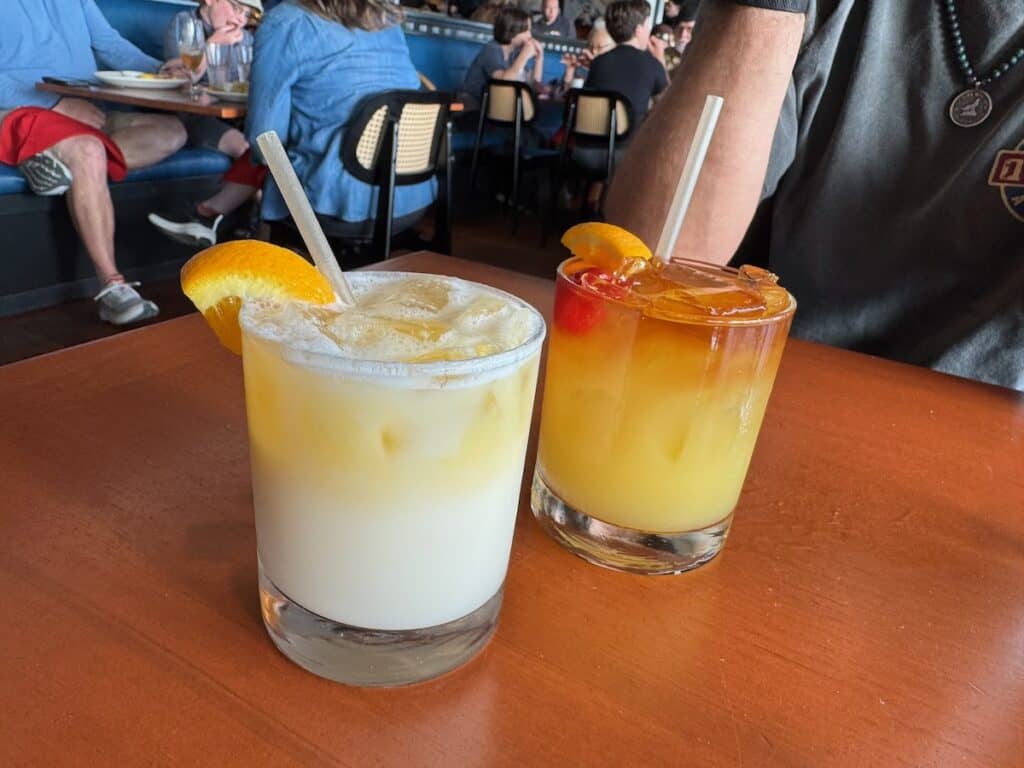 Mai Tai and Painkiller at the Fish Market San Diego