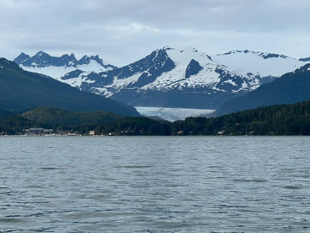 Mendehall Glacier in Juneau AK