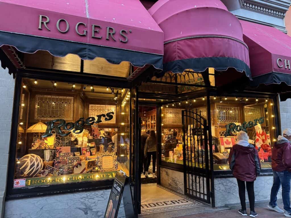 Rogers' Chocolate in Victoria