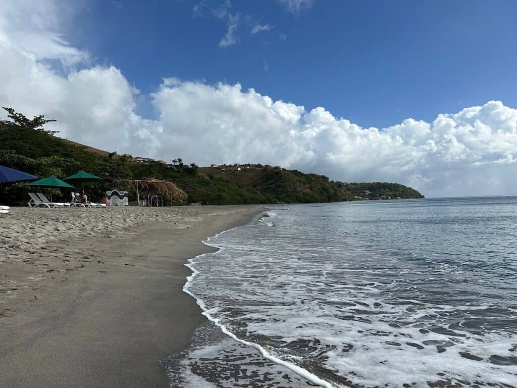 Beach on Dominica