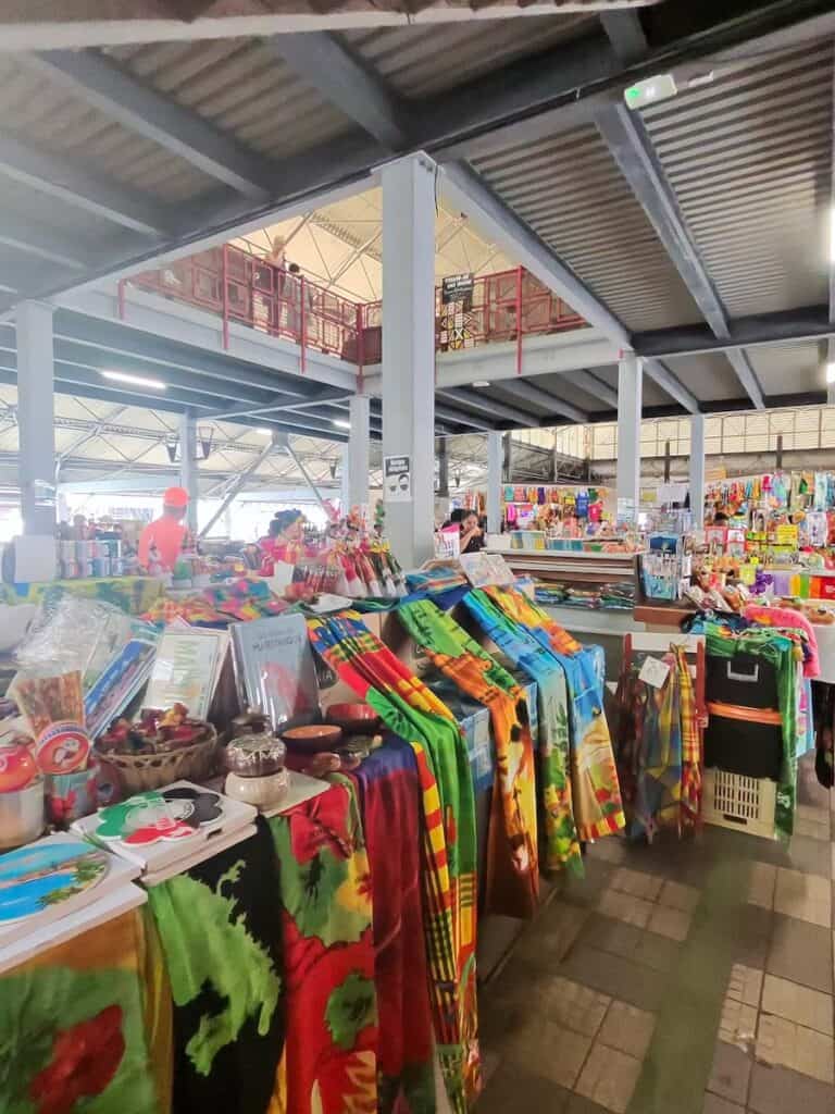 Items in the Grand Market in Martinique