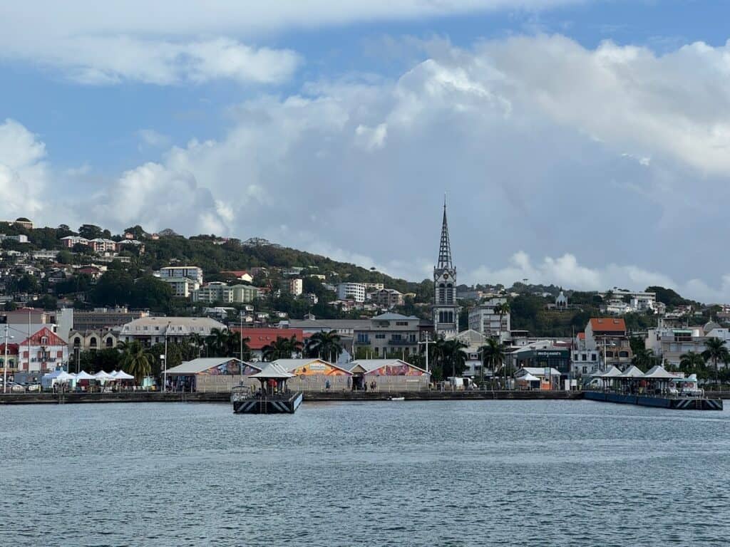 Port de France in Martinique