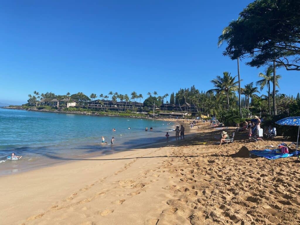 Napili Beach on Maui