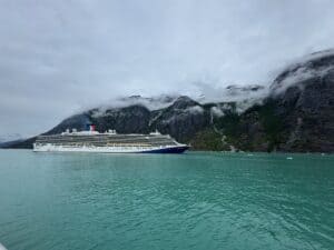 Carnival Cruise ship on an Alaska cruise