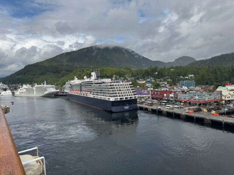 Cruise Ships in the harbor of Ketchikan, AK