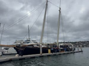 The Schooner we took with Next Level Sailing for a whale watching tour in San Diego