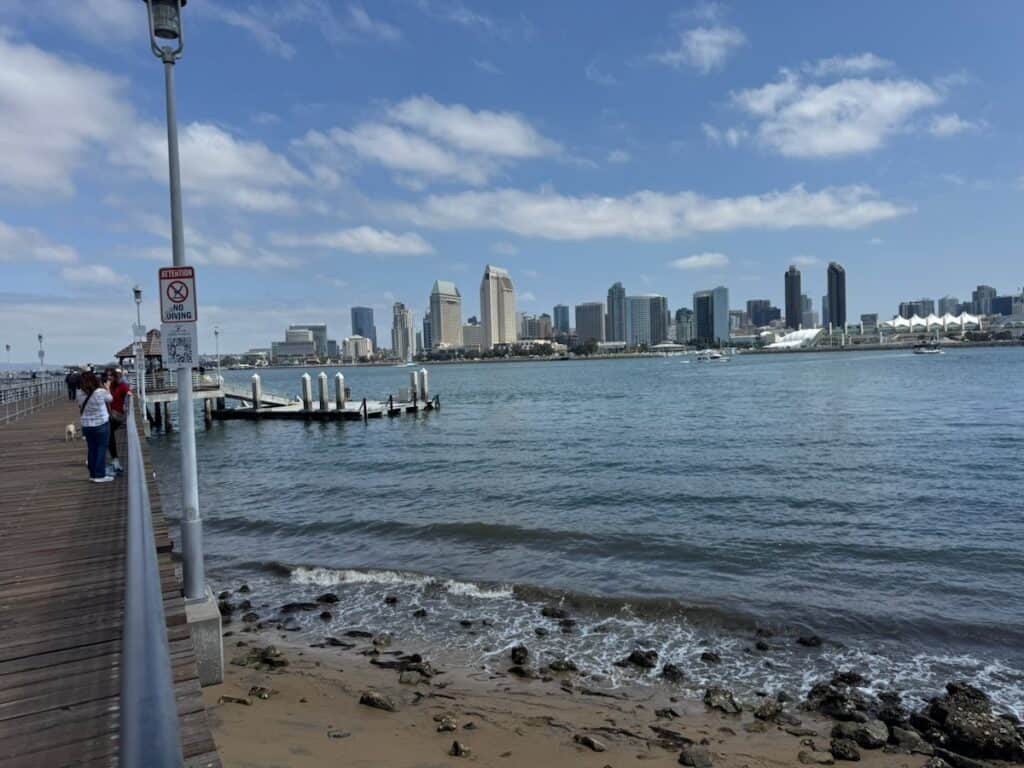 San Diego Skyline from the Coronado Ferry Landing