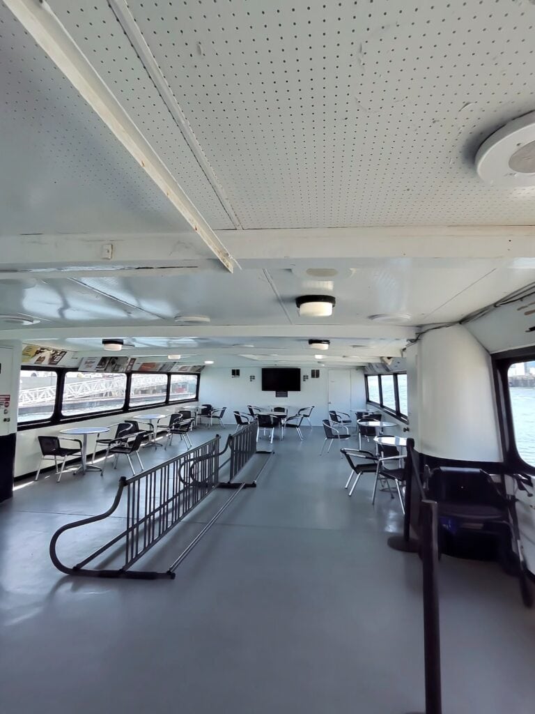 Inside the Coronado Ferry
