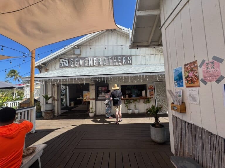 Seven Brothers Kahuku entrance