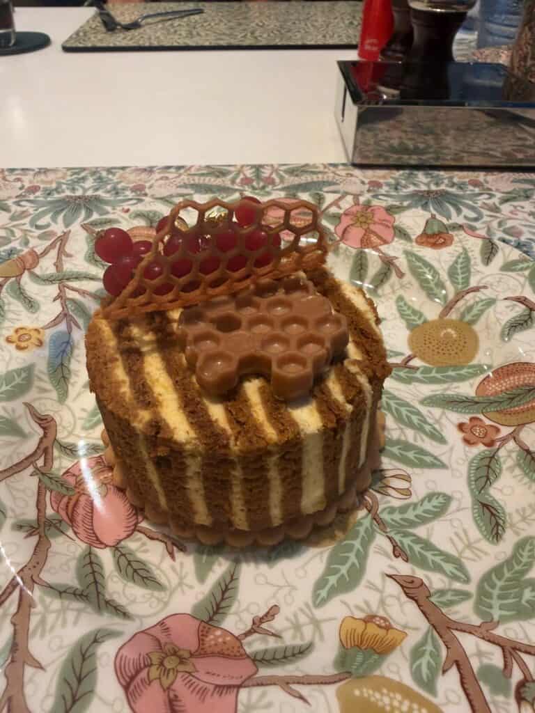 Honey Cake at the Anis Restaurant